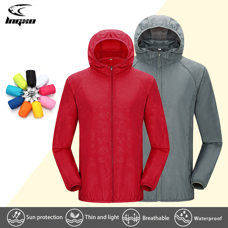 Running Gear Rain - LNGXO escursionismo giacca impermeabile donna uomo