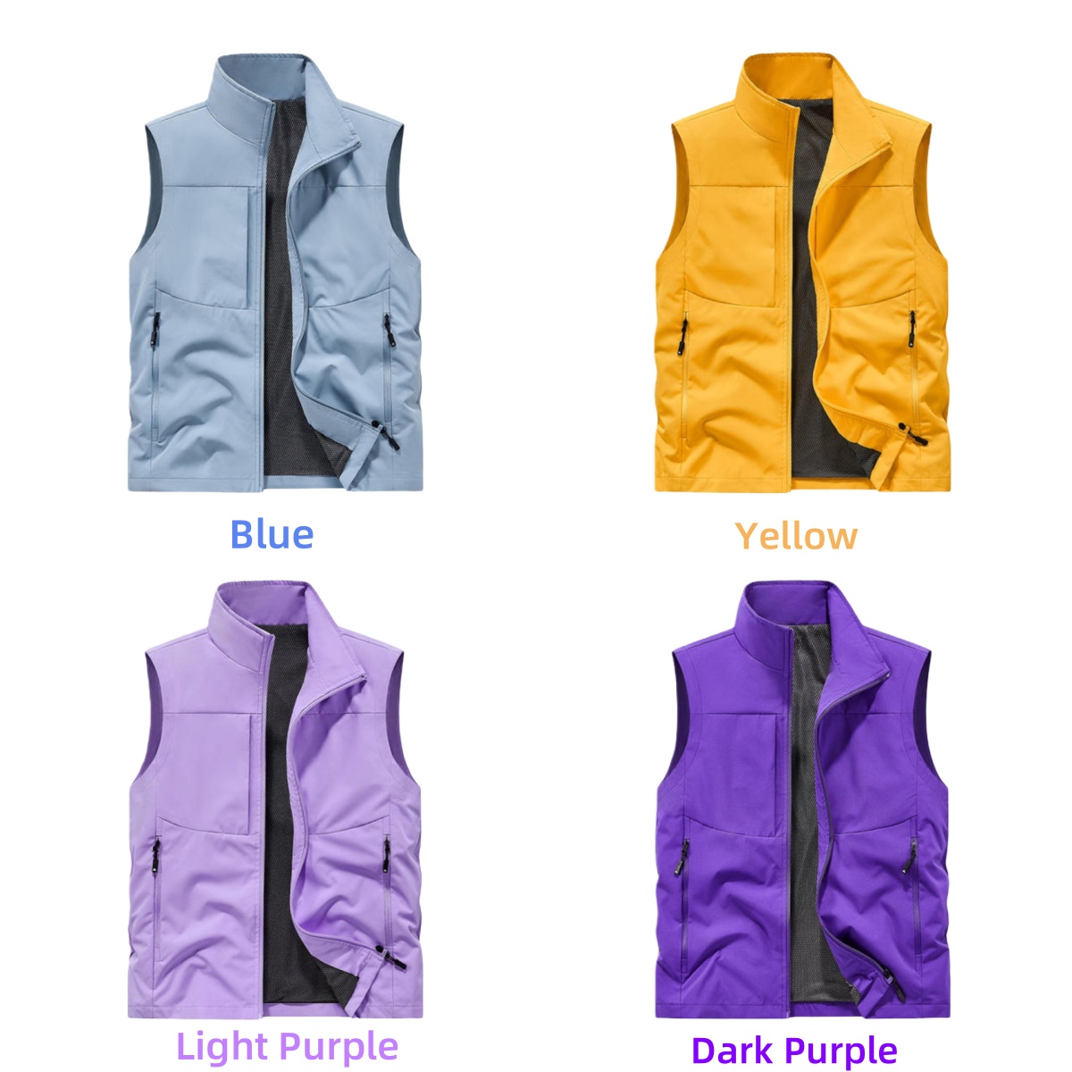 Running Gear Jacket - Gilet da pesca da escursionismo da