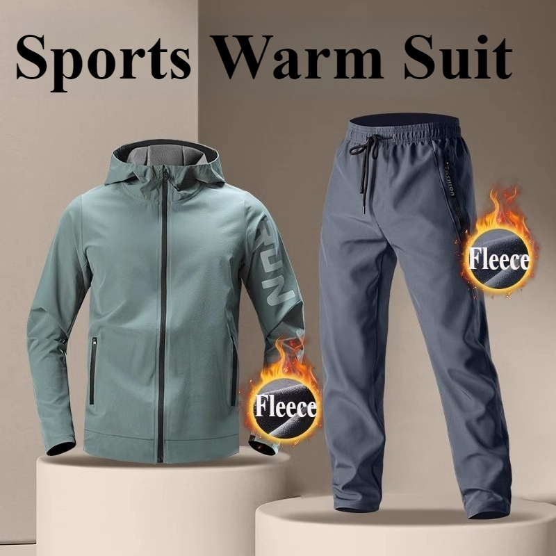 Set Sportivo in Pile Caldo da  - Running Gear Outfit recensione e prezzo